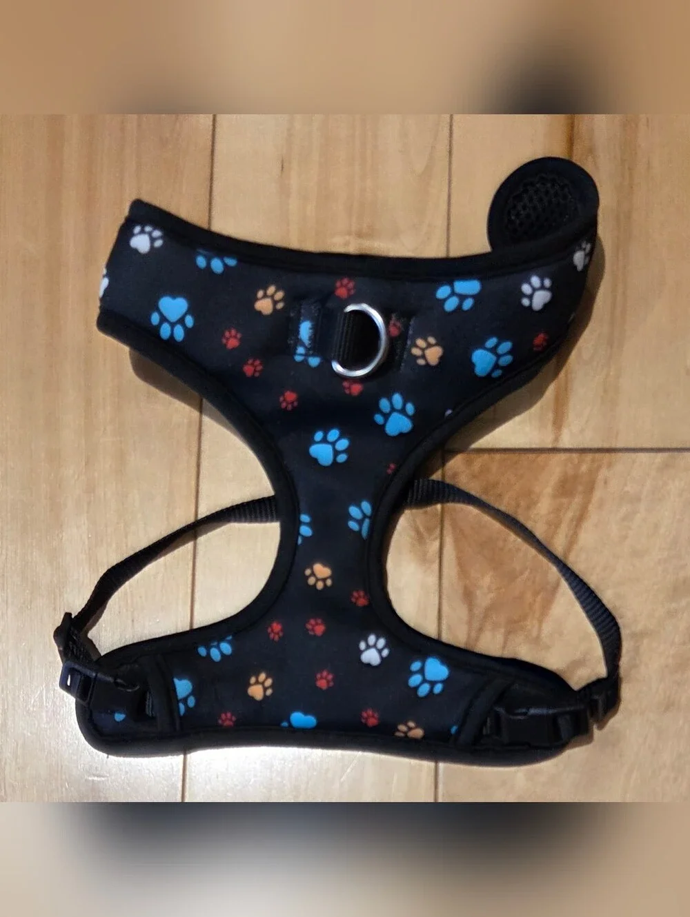 NEW Top Paw Multi-Colored Puppy Paw Print 🐾 Harness (XS)